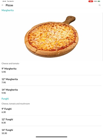 App screenshot