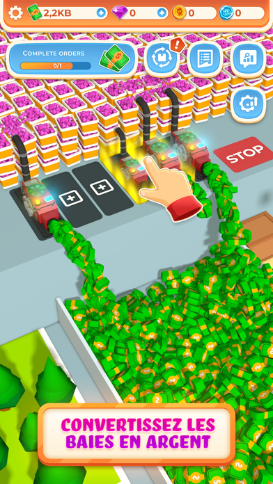 Screenshot #1 pour Berry Factory Tycoon
