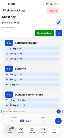 Workout Tracker - GymGo Screenshot 3 of 10