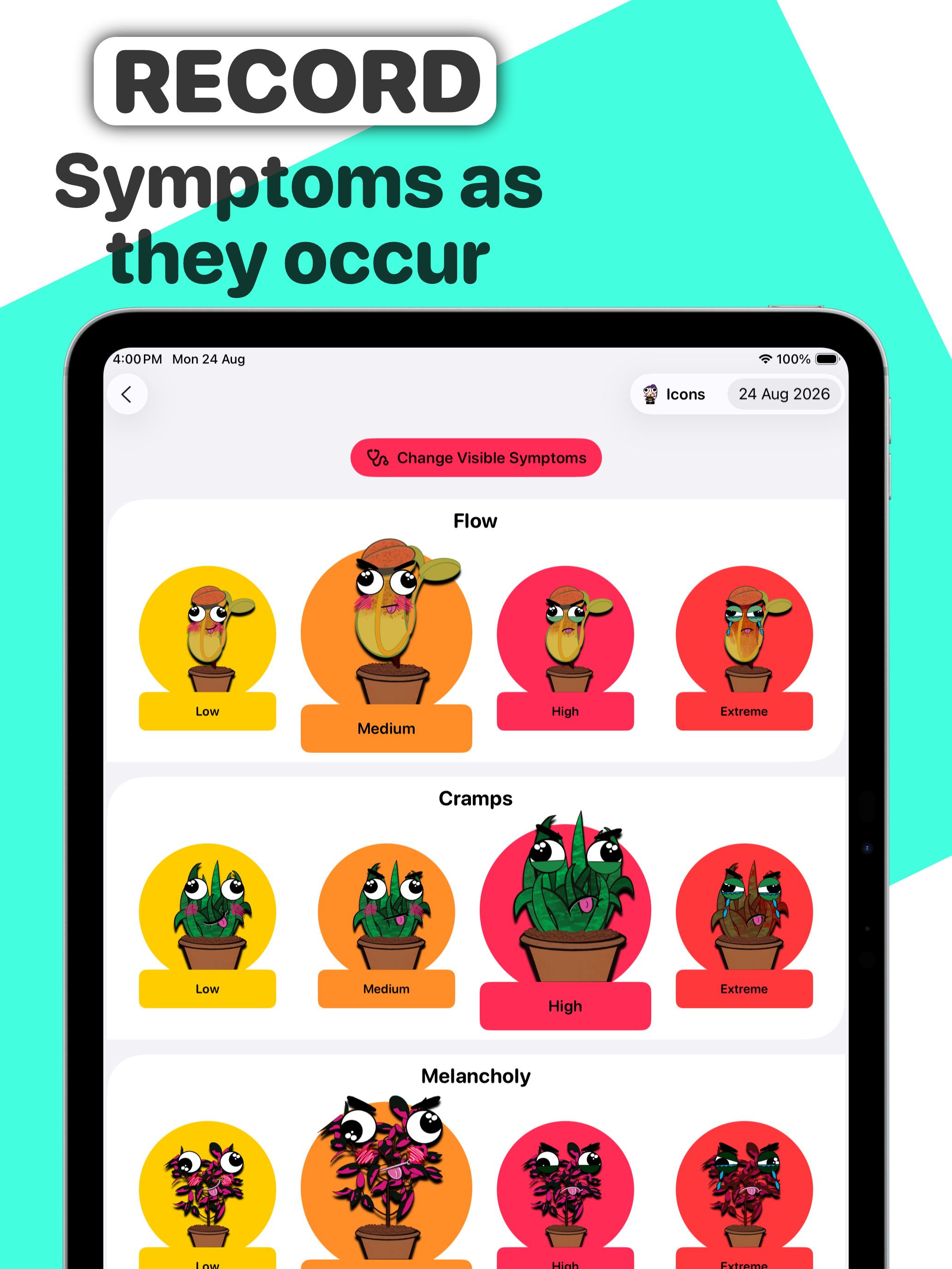 Comma: Private Period Tracker screenshot 8