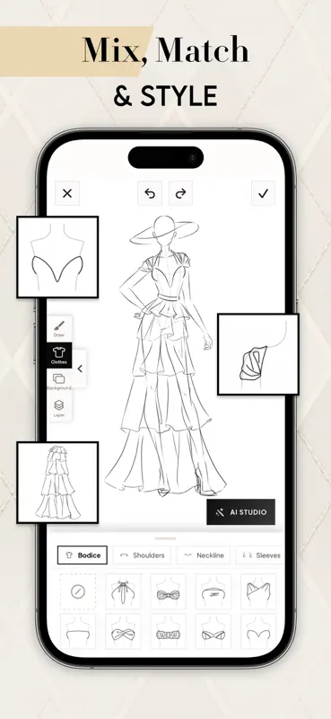 Fashion Design Clothes: Sketch screenshot 2 of 7