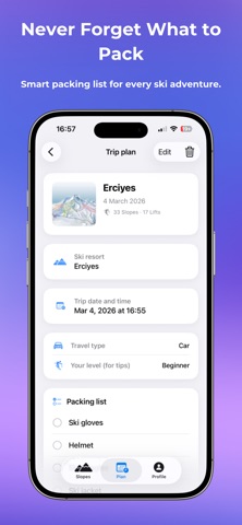 SkiLab: Ski & Snow Planner screenshot