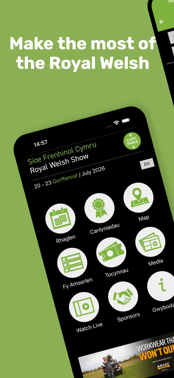 Screenshot #1 pour Royal Welsh - Sioe Frenhinol