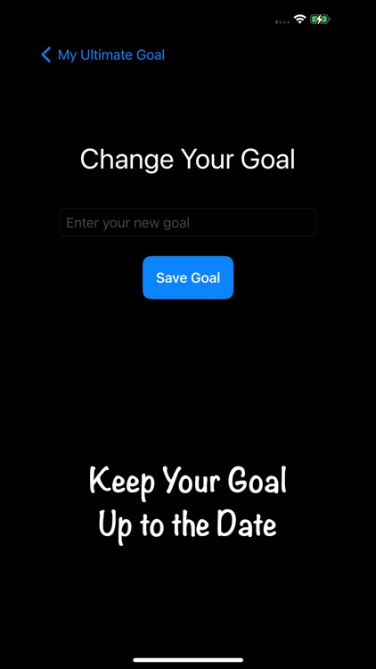 Track My Ultimate Goals