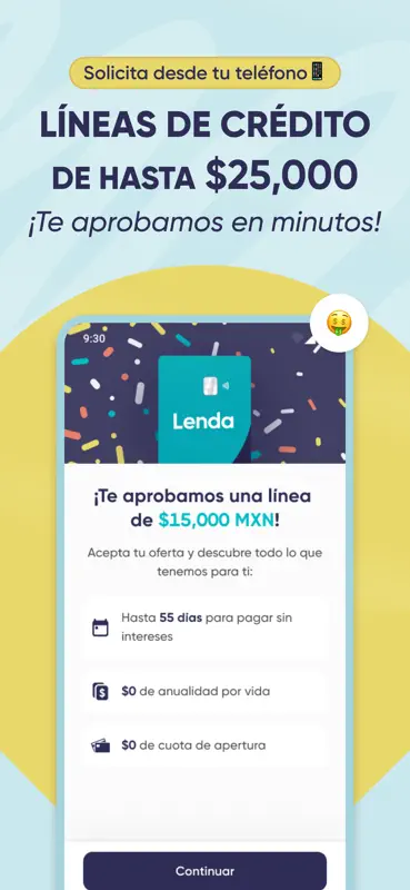 Lenda: tarjeta de crédito screenshot 2 of 7