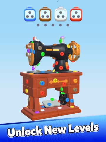 Screw Out 3D: Nut Sort Jam iPad screenshot