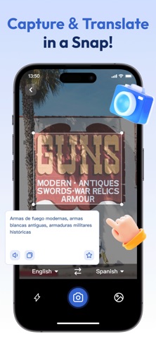 PrimeTranslate iPhone screenshot