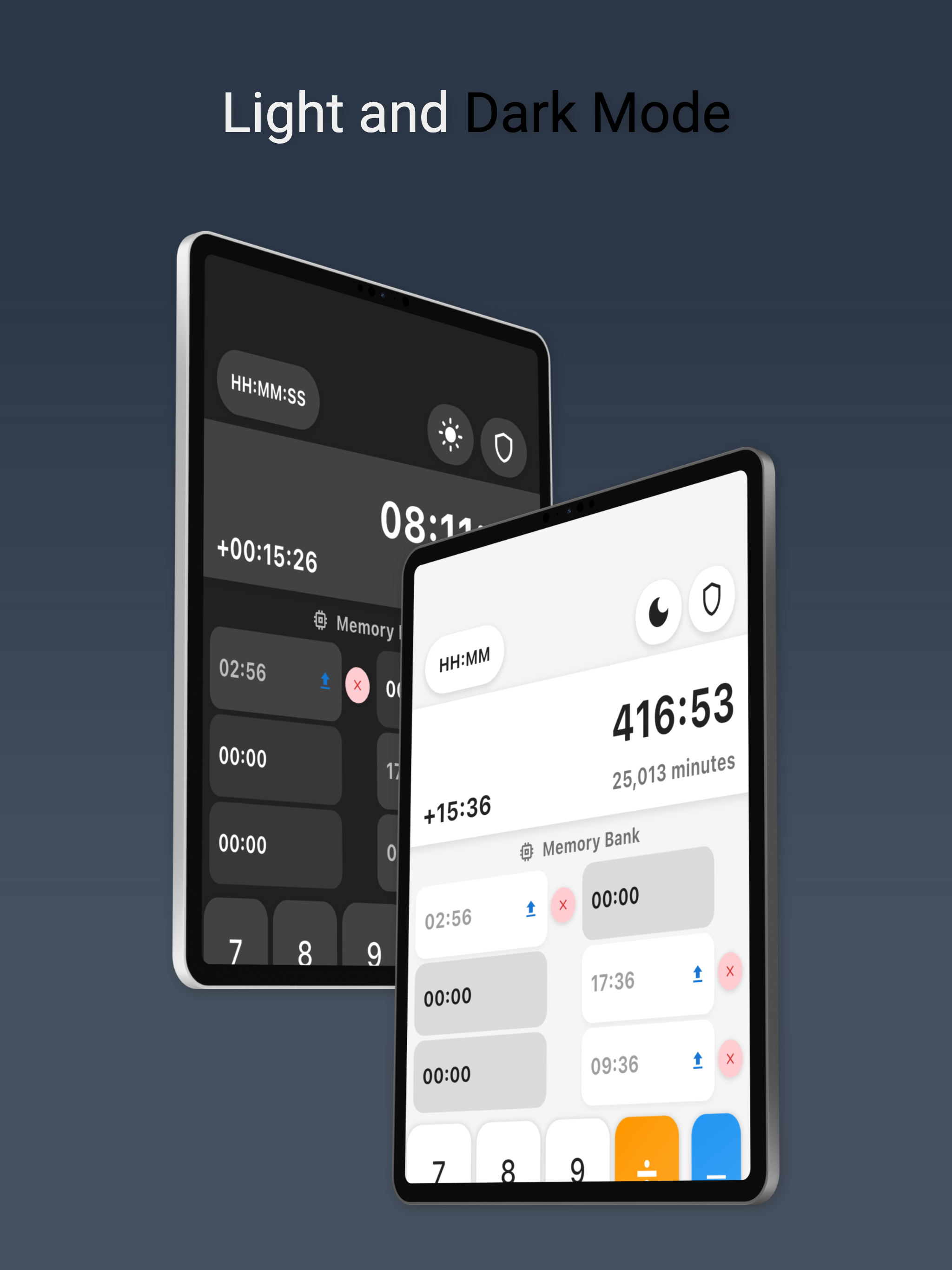 Calculator hours and minutes