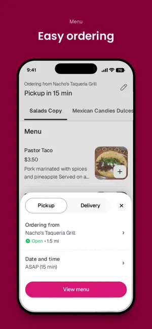 Nacho's Taqueria Grill Retool screenshot 3