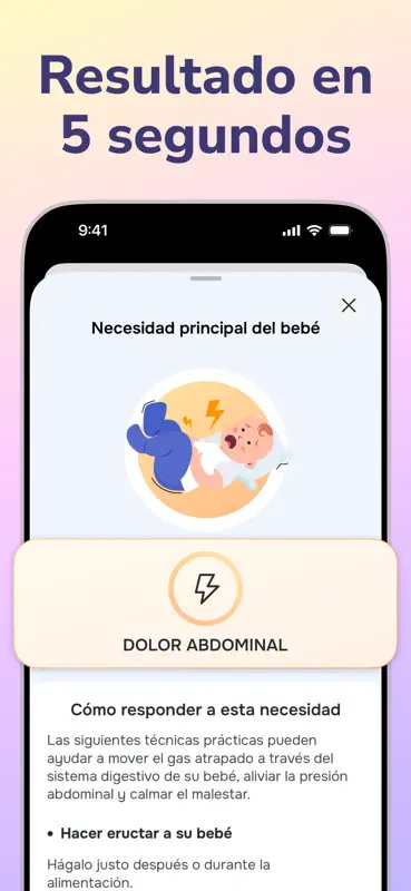 Llanto de bebé: Analizador screenshot 3 of 8