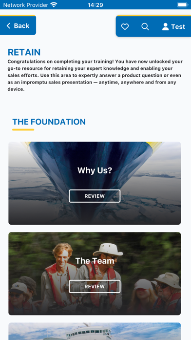 Lindblad Expeditions Screenshot