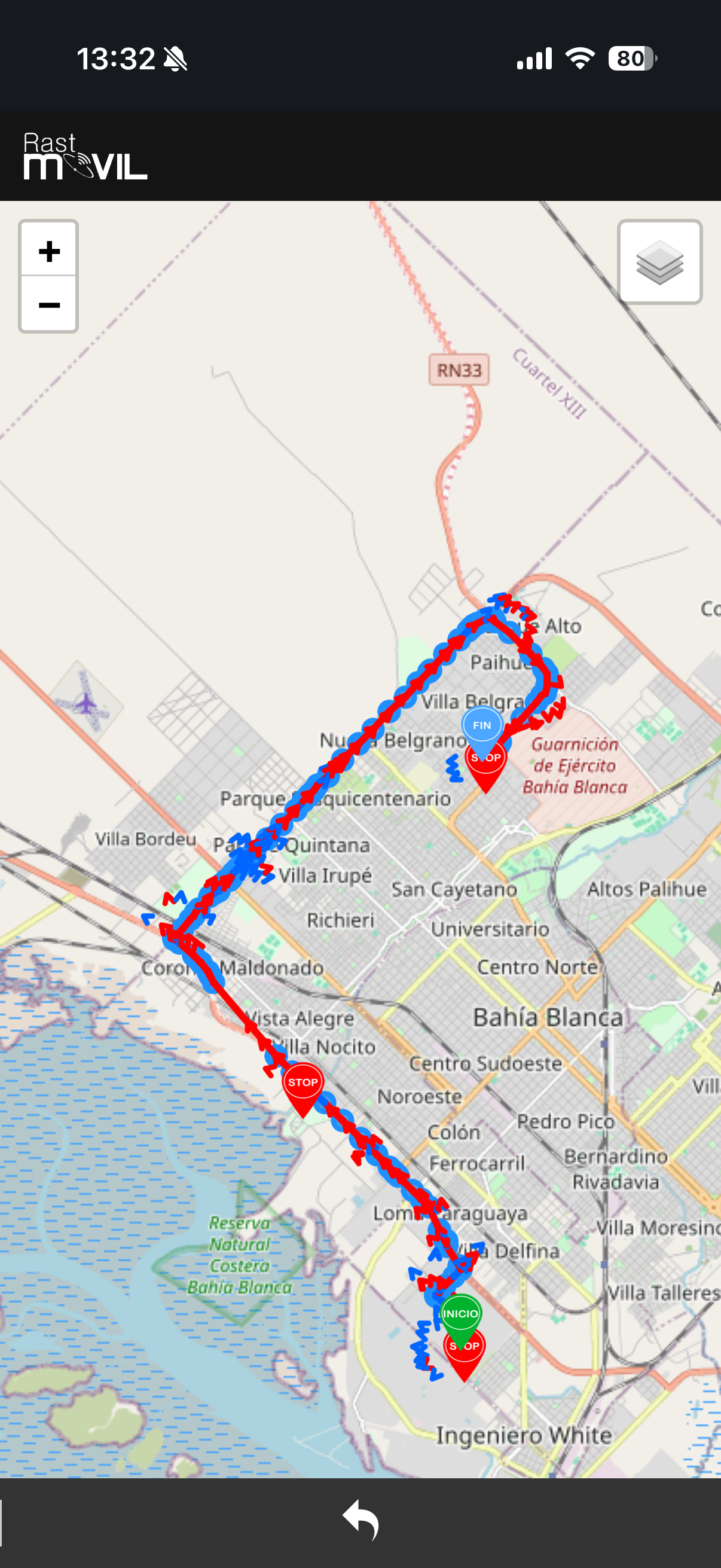 Rastmovil GPS screenshot 6