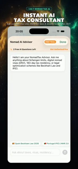 NomadTax: Schengen Calculator screenshot 3