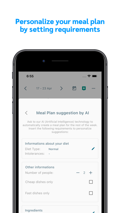 Meal Planner & Recipes | Mealo Screenshot