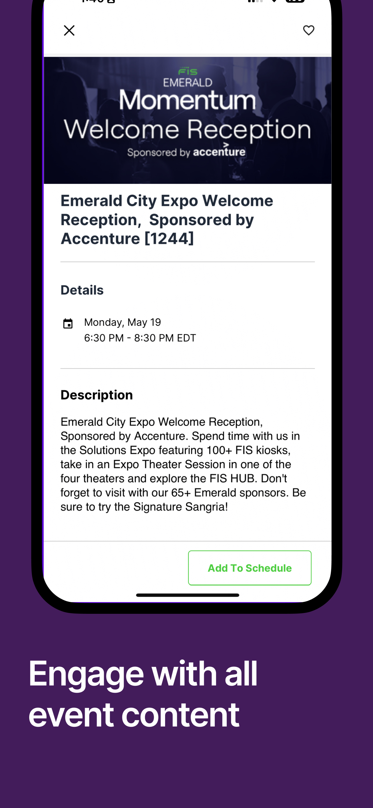 FIS Global Events screenshot 4