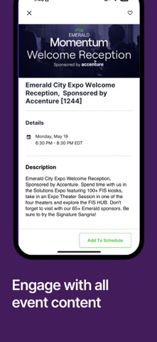 FIS Global Events screenshot