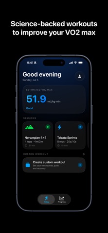 VO2Pro: HIIT Trainer Screenshot 2 of 2