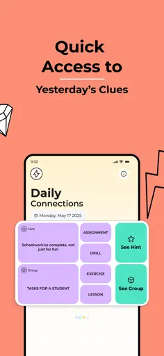Connections Hints - Screenshot 4