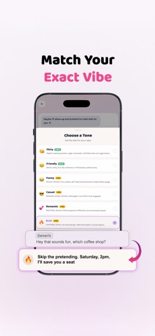 Replyzz: AI Dating Chat Reply Screenshot 4 of 5