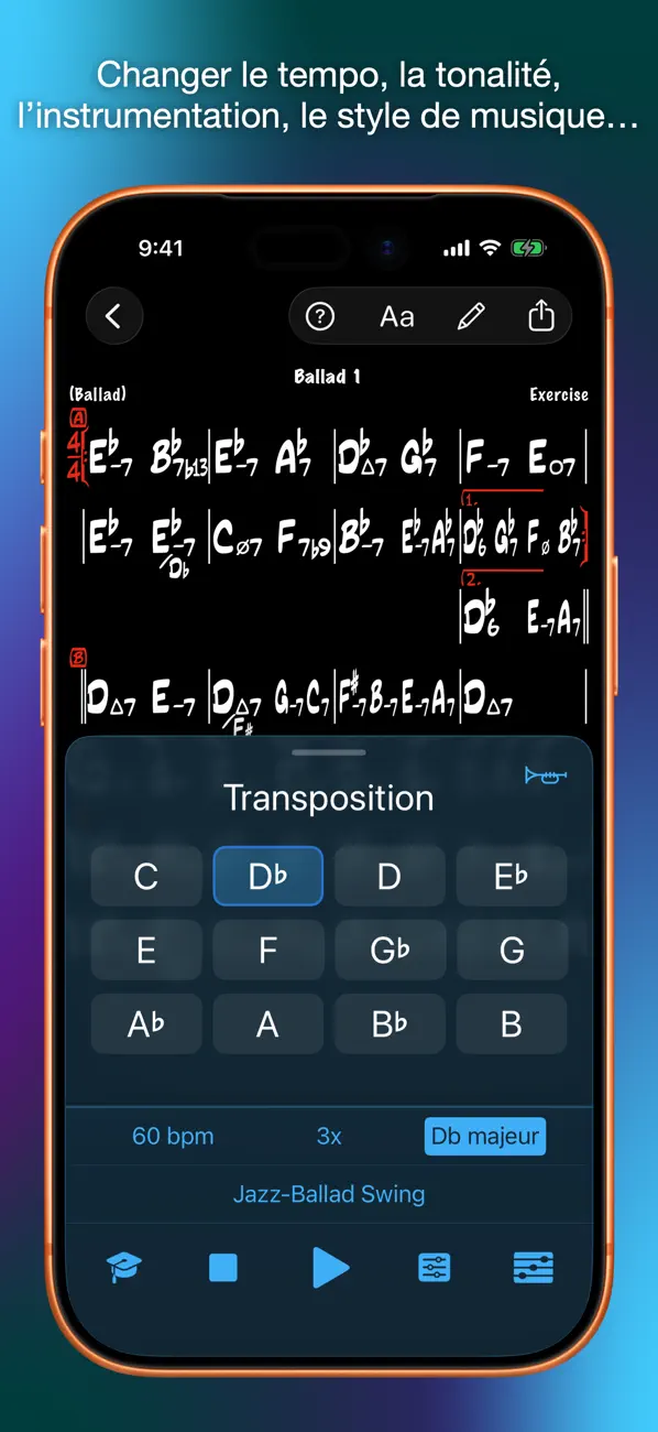 Screenshot #2 pour iReal Pro