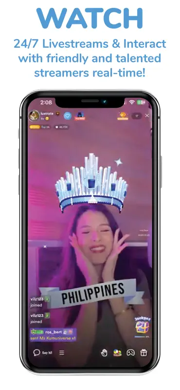 kumu - Livestream Community screenshot 1 of 6