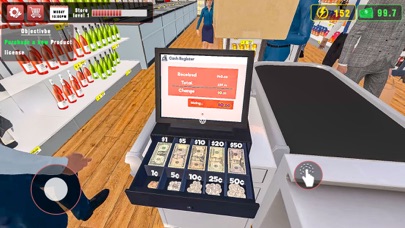Supermarket Cashier Manager Screenshot