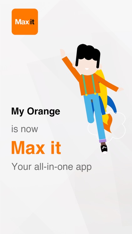Orange Max it - Jordan