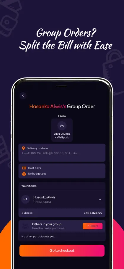 Captura 4 de 5 de TING – Food & Grocery Delivery