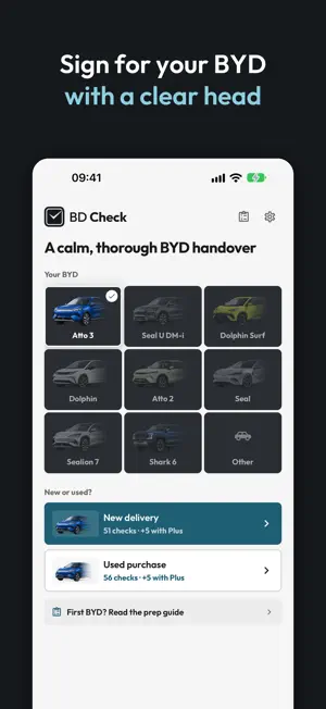 BD Check: Delivery Checklist screenshot 1