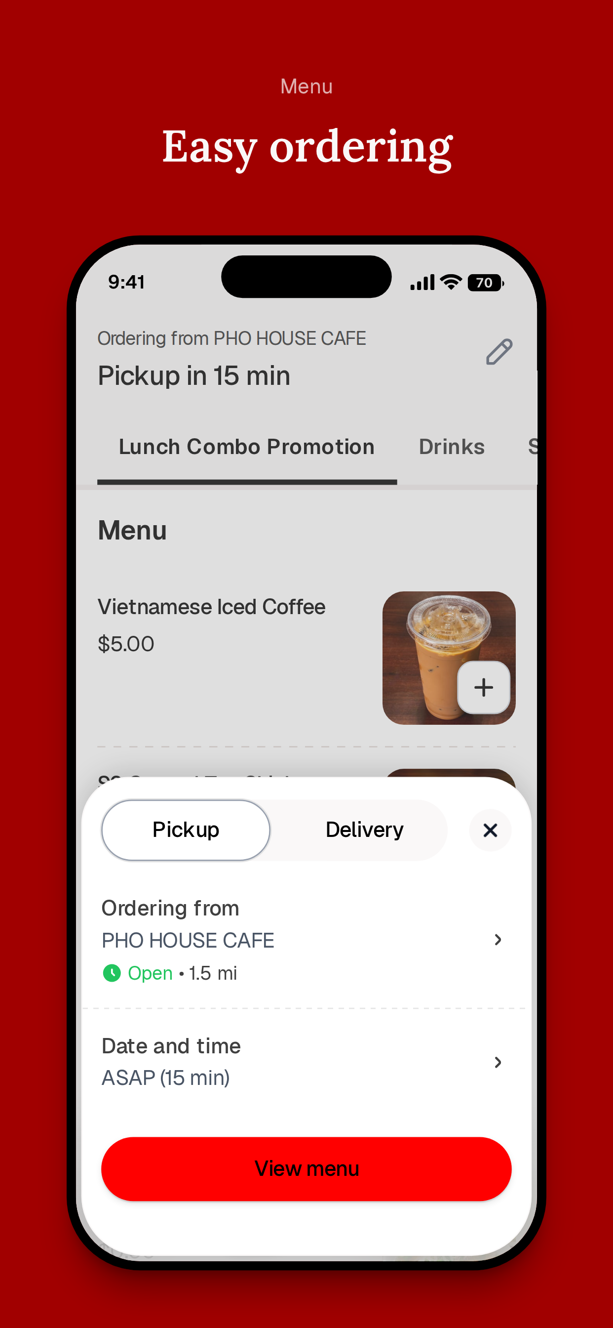 PHO HOUSE CAFE screenshot 3
