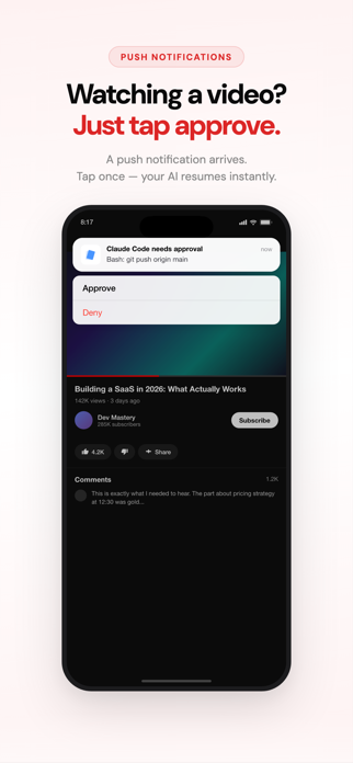 Nudge - Swipe AI, Ship Code Screenshot 2 of 6