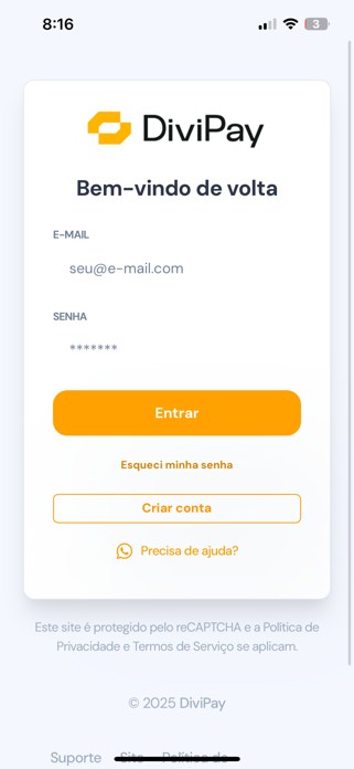Divipay Screenshot 1 of 4