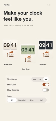 FlipMate: Flip & Desk Clock Screenshot 7 of 7