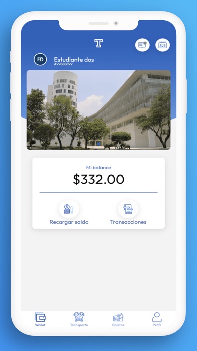 Movilidad Tec Screenshot