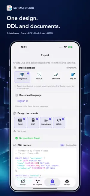 Schema Studio: Database Design screenshot 3