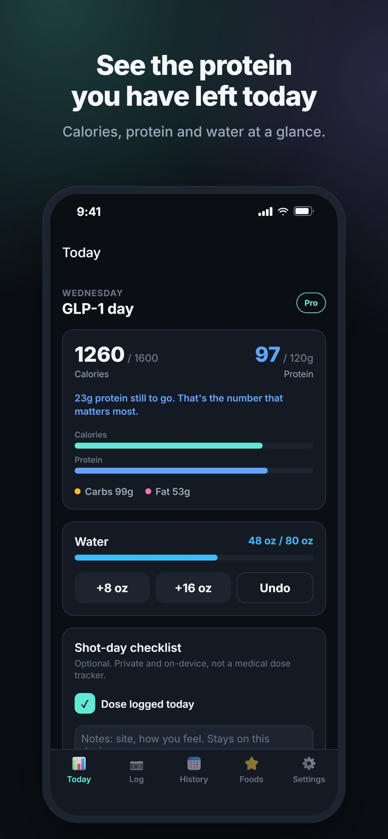 Screenshot 2 of PlateShot — Macro Logger