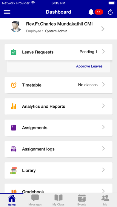 ST.MARY'S CENTRAL SCHOOL Screenshot