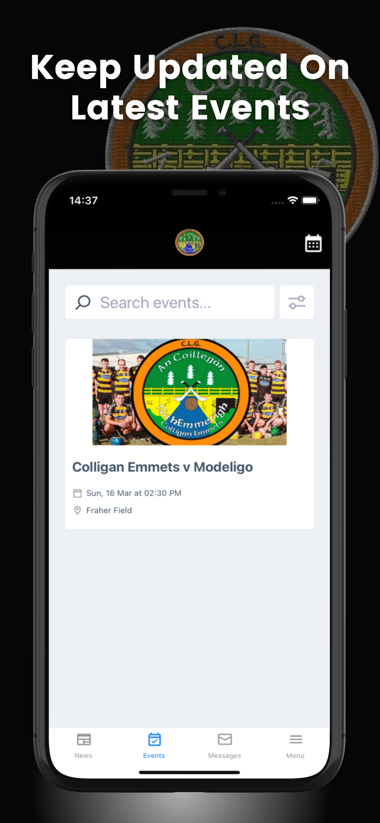 Colligan Emmets GAA screenshot 3