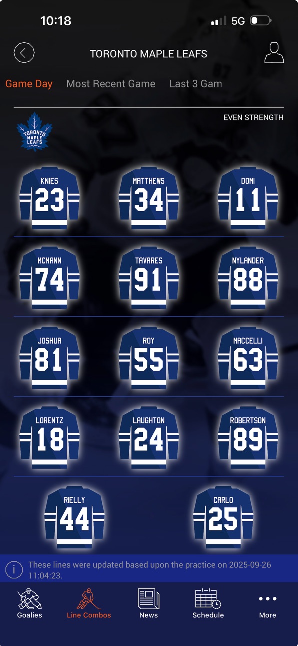 iPhone screenshot