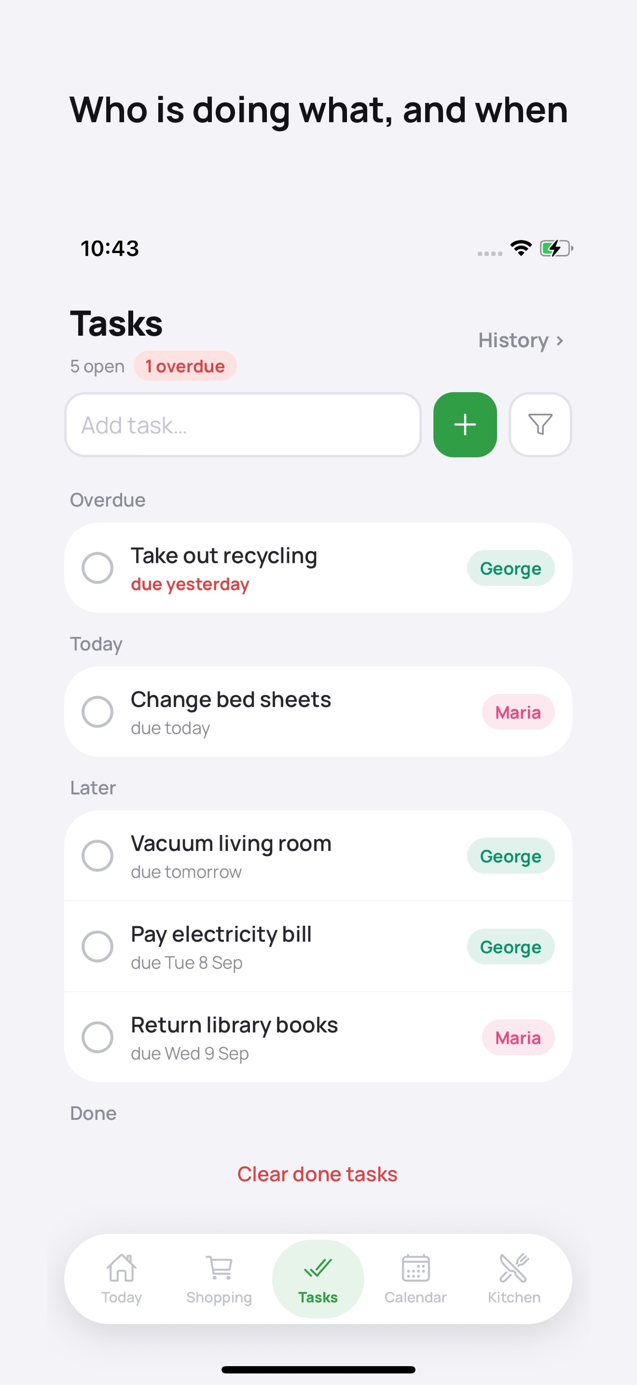 Screenshot 3 of Mazi: Family Organizer