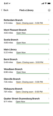 Schenectady Co. Public Library Screenshot 3 of 6