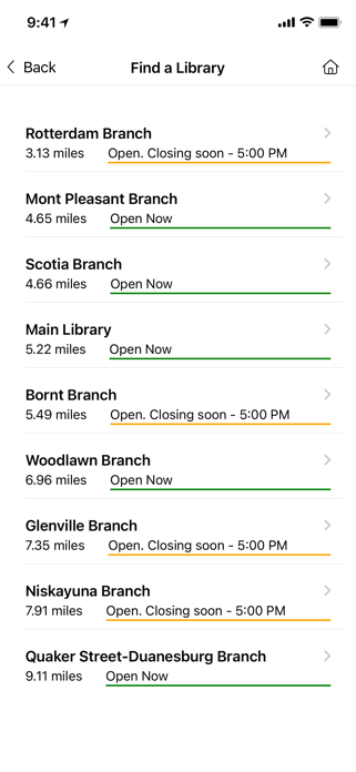 Schenectady Co. Public Library Screenshot 3 of 6