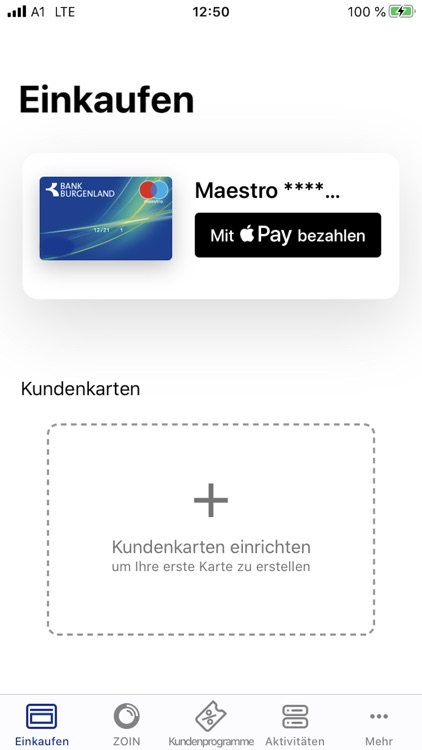 Bank Burgenland Wallet Pay
