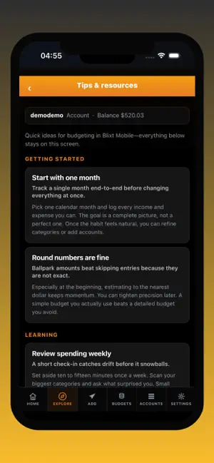 Blixt One screenshot 4