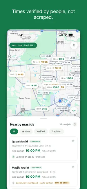 SalahBuddy: Iqamah Times screenshot 1
