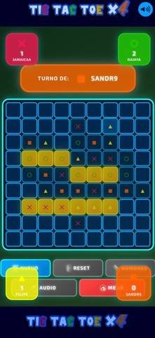 Tic Tac Toe X4 screenshot