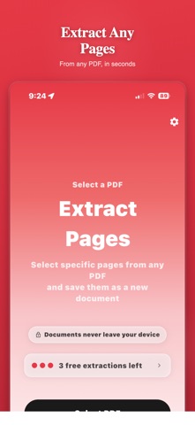Voice PDF Extractor screenshot