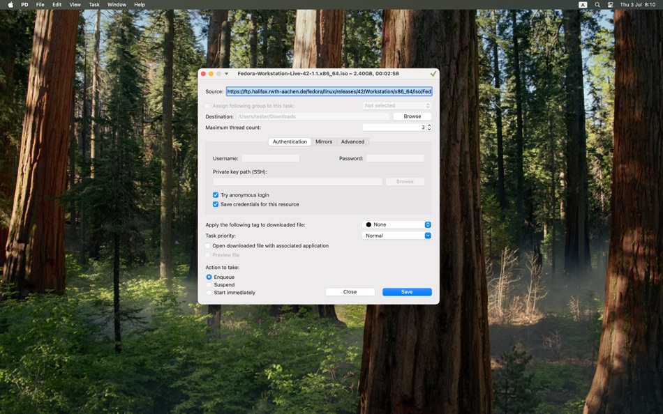 #2. PD (macOS) 由: Progressive Downloader