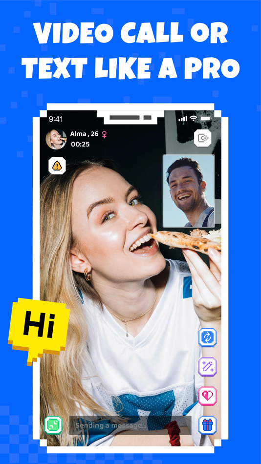 #2. Hay - Video Call & Live Chat (iOS) 由: TURNED E PTE. LTD.
