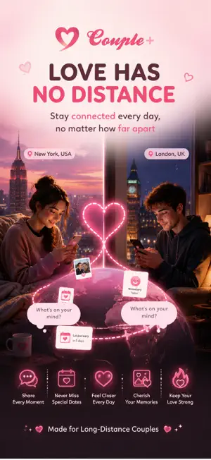 Couple+: Love Counter & Diary screenshot 1